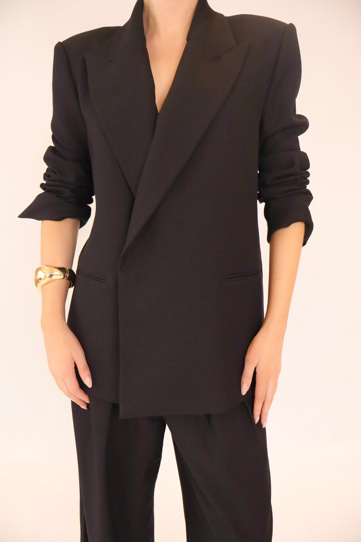 Celeste Oversized Blazer in Black