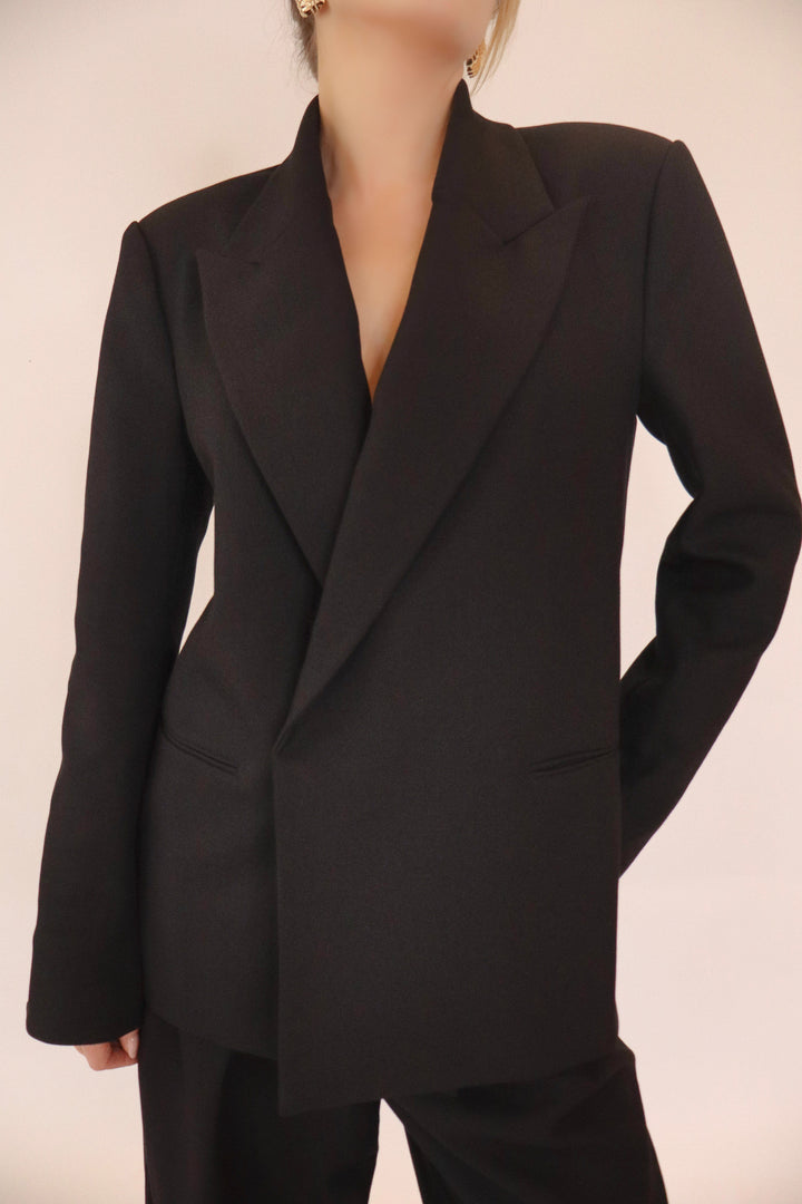 Celeste Oversized Blazer in Black