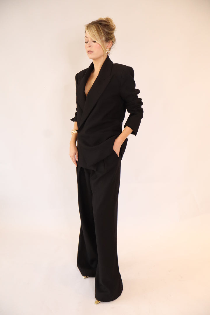 Celeste Oversized Blazer in Black