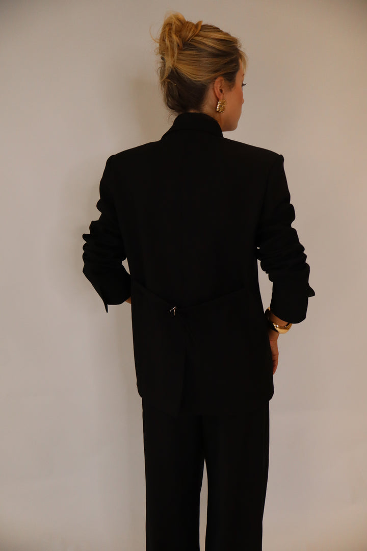 Celeste Oversized Blazer in Black