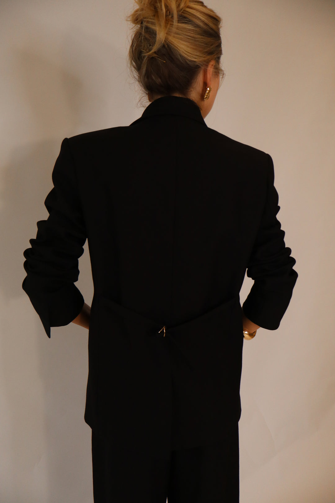Celeste Oversized Blazer in Black